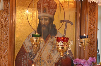 свт.Димитрий Ростовский. Престольный праздник в монастыре.