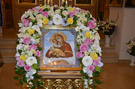 Престольный праздник в честь Почаевской иконы Божией Матери